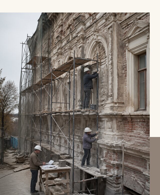 Реставрация объектов культурного наследия под ключ в Фрязине