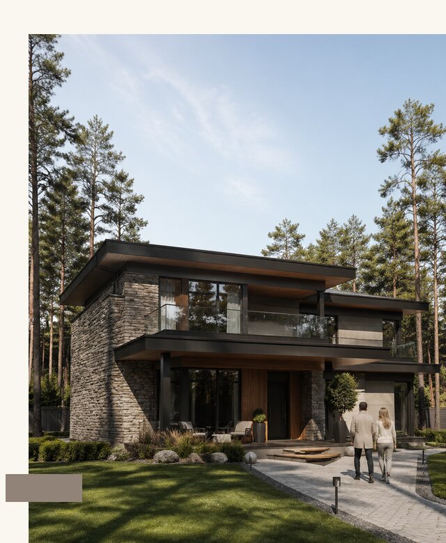 Проект дома 4 спальни в Фрязине от 46733 р. | А3дПро-Фрз
